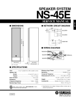 Yamaha NS-45-E-Service-Manual